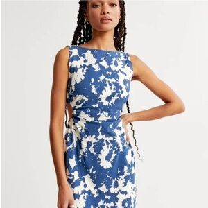 Abercrombie l Stretch Cotton Mini Cutout Dress l MP
